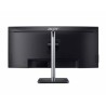 Acer CB343CUR monitor komputerowy 86,4 cm (34") 3440 x 1440 px UltraWide Quad HD LED Czarny, Srebrny