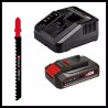 Einhell TC-JS 18/70 Li 1x2.5Ah Power X-Change Akku-Stichsäge 4321280 18 V 2.5 Ah Anzahl wyrzynarka elektryczna