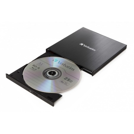 Verbatim 43889 dysk optyczny Blu-Ray RW Czarny