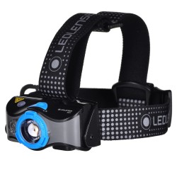 Ledlenser MH7 Czarny, Niebieski Latarka czołowa LED