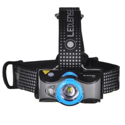 Ledlenser MH7 Czarny, Niebieski Latarka czołowa LED