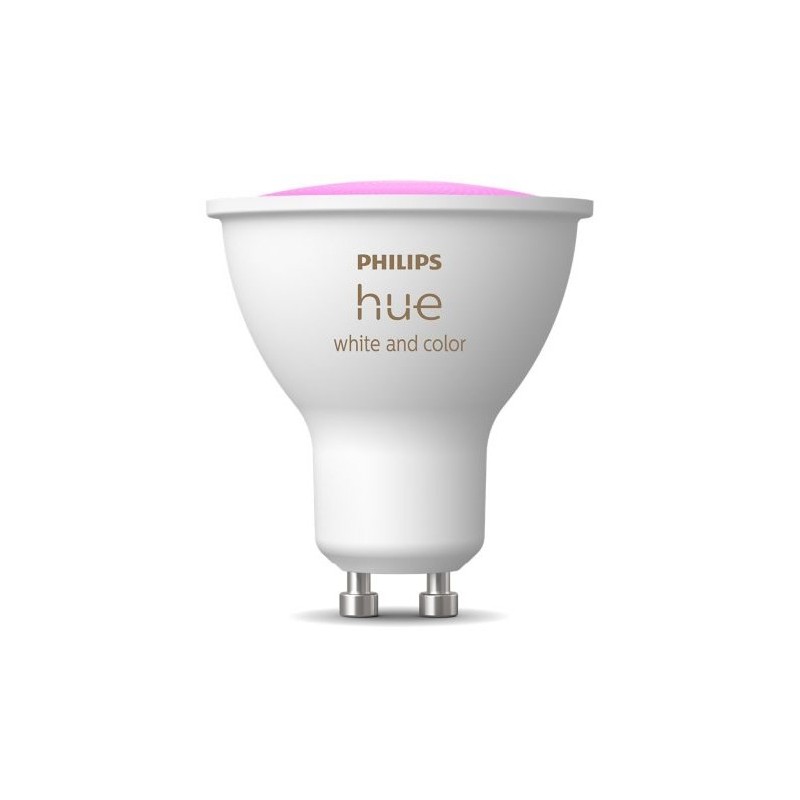 Philips Hue White and color ambiance GU10 Inteligentne oświetlenie punktowe 4,2 W Philips Hue White and color ambiance GU10 Inteligentne oświetlenie punktowe 4,2 W