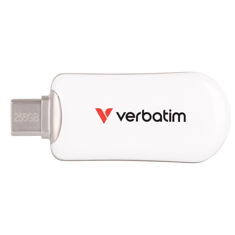 Verbatim 30230 pamięć USB 256 GB USB Type-C 3.2 Gen 1 (3.1 Gen 1) Biały Verbatim 30230 pamięć USB 256 GB USB Type-C 3.2 Gen 1 (3.1 Gen 1) Biały