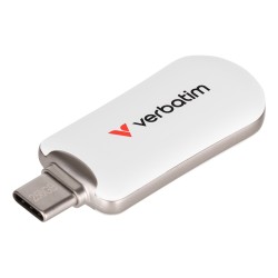 Verbatim 30230 pamięć USB 256 GB USB Type-C 3.2 Gen 1 (3.1 Gen 1) Biały