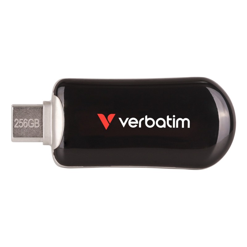 Verbatim 30226 pamięć USB 256 GB USB Type-C 3.2 Gen 1 (3.1 Gen 1) Czarny Verbatim 30226 pamięć USB 256 GB USB Type-C 3.2 Gen 1 (3.1 Gen 1) Czarny