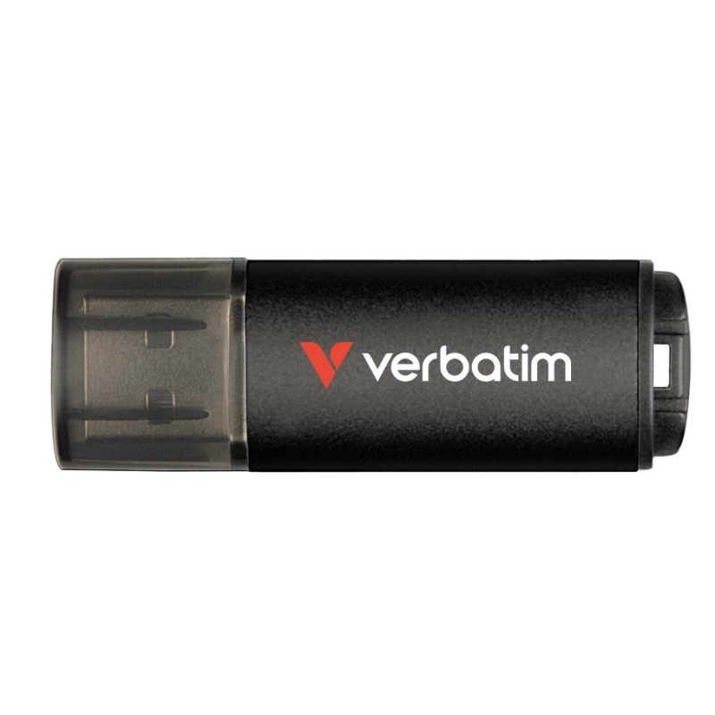 Verbatim V200 Metal USB Drive 128 GB pamięć USB USB Typu-A 3.2 Gen 1 (3.1 Gen 1) Czarny Verbatim V200 Metal USB Drive 128 GB pamięć USB USB Typu-A 3.2 Gen 1 (3.1 Gen 1) Czarny