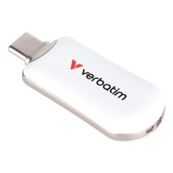 Pamięć flash USB-C STICK 512 GB Verbatim Plectra Biała