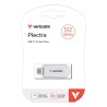 Pamięć flash USB-C STICK 512 GB Verbatim Plectra Biała