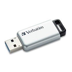 Verbatim Secure Pro pamięć USB 32 GB USB Typu-A 3.2 Gen 1 (3.1 Gen 1) Srebrny