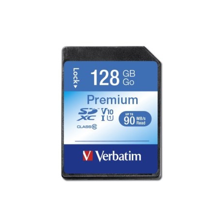 Karta pamięci Verbatim Premium 128 GB SDXC Klasa 10