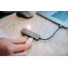 Verbatim 32155 huby i koncentratory USB 3.2 Gen 1 (3.1 Gen 1) Type-C 5000 Mbit/s Szary