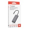 Verbatim 32157 huby i koncentratory USB 3.2 Gen 1 (3.1 Gen 1) Type-C 5000 Mbit/s Szary