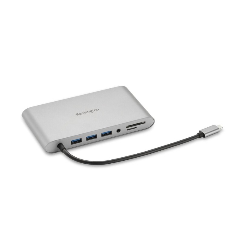 Kensington Przenośna stacja dokująca UH1440P, USB-C, 5 Gb/s, podwójne wideo, nie wymaga sterowników, zasilanie Kensington Przenośna stacja dokująca UH1440P, USB-C, 5 Gb/s, podwójne wideo, nie wymaga sterowników, zasilanie