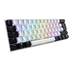 Sharkoon SGK50 S4 klawiatura Gaming USB QWERTZ Niemiecki Biały