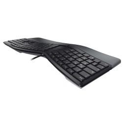 CHERRY KC 4500 ERGO klawiatura Uniwersalne USB QWERTY British English Czarny