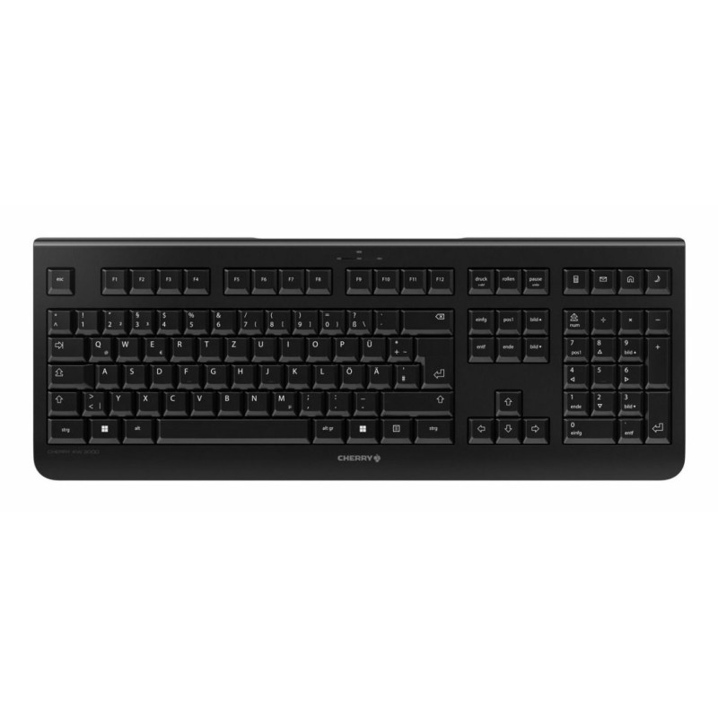 CHERRY JK-3000DE-2 klawiatura Uniwersalne RF Wireless QWERTZ Niemiecki Czarny CHERRY JK-3000DE-2 klawiatura Uniwersalne RF Wireless QWERTZ Niemiecki Czarny