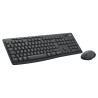Logitech 920-012079 klawiatura Dołączona myszka Biuro RF Wireless + Bluetooth QWERTZ Węgierski Grafitowy