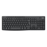 Logitech 920-012079 klawiatura Dołączona myszka Biuro RF Wireless + Bluetooth QWERTZ Węgierski Grafitowy