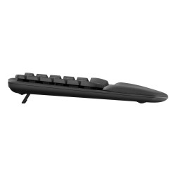 Logitech 920-012307 klawiatura Biuro RF Wireless + Bluetooth QWERTZ Czeski Grafitowy