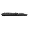 Logitech 920-012307 klawiatura Biuro RF Wireless + Bluetooth QWERTZ Czeski Grafitowy