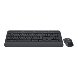 Logitech 920-011008 klawiatura Dołączona myszka Biuro Bluetooth QWERTZ Węgierski Grafitowy