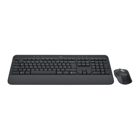 Logitech 920-011008 klawiatura Dołączona myszka Biuro Bluetooth QWERTZ Węgierski Grafitowy