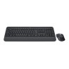 Logitech 920-011008 klawiatura Dołączona myszka Biuro Bluetooth QWERTZ Węgierski Grafitowy