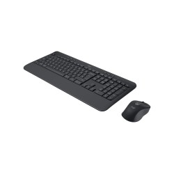 Logitech 920-011008 klawiatura Dołączona myszka Biuro Bluetooth QWERTZ Węgierski Grafitowy