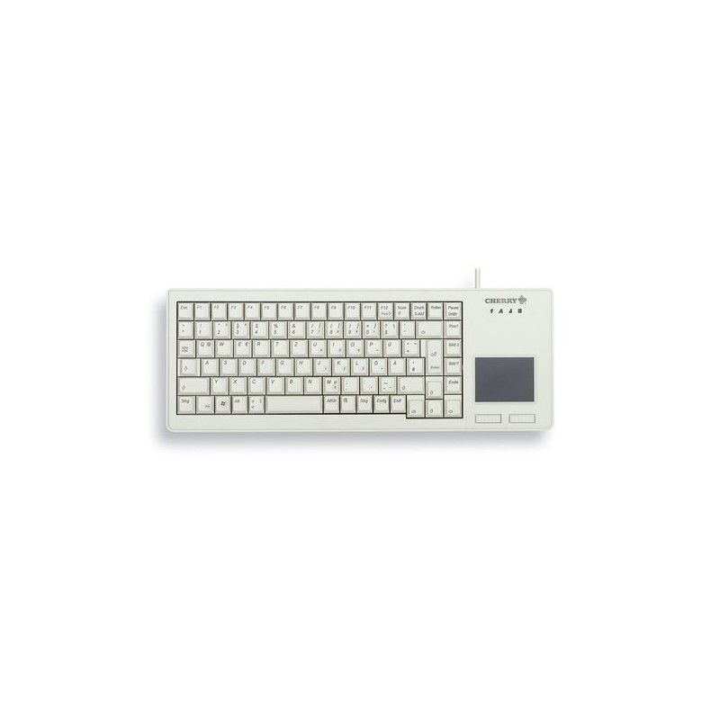 CHERRY XS Touchpad klawiatura Uniwersalne USB QWERTZ Niemiecki Szary CHERRY XS Touchpad klawiatura Uniwersalne USB QWERTZ Niemiecki Szary