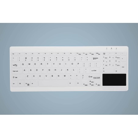 Active Key AK-C7412 klawiatura Przemysłowy USB British English Biały