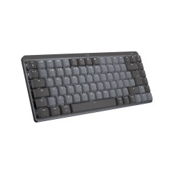 Logitech 920-010837 klawiatura Biuro Bluetooth QWERTY Amerykański międzynarodowy Grafitowy, Szary