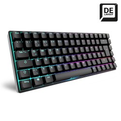 Sharkoon SKILLER SGK50 S3 klawiatura Gaming USB QWERTZ Niemiecki Czarny