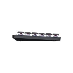 Logitech 920-010772 klawiatura Biuro RF Wireless + Bluetooth QWERTZ Niemiecki Grafitowy, Szary