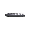 Logitech 920-010772 klawiatura Biuro RF Wireless + Bluetooth QWERTZ Niemiecki Grafitowy, Szary