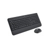 Logitech 920-010998 klawiatura Dołączona myszka Biuro Bluetooth QWERTY Hiszpański Grafitowy