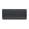Logitech 920-010998 klawiatura Dołączona myszka Biuro Bluetooth QWERTY Hiszpański Grafitowy