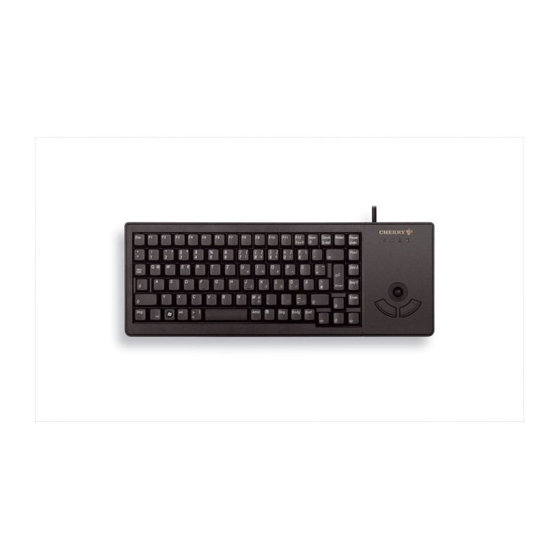 CHERRY XS Trackball klawiatura Uniwersalne USB QWERTY US English Czarny CHERRY XS Trackball klawiatura Uniwersalne USB QWERTY US English Czarny