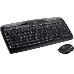 Logitech Wireless Combo MK330 klawiatura Dołączona myszka Biuro RF Wireless QWERTY Skandynawia