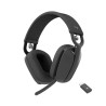 Logitech Zone Vibe Zestaw słuchawkowy Bezprzewodowy Opaska na głowę Połączenia/muzyka Bluetooth Grafitowy