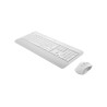Logitech 920-011034 klawiatura Dołączona myszka Biuro Bluetooth QWERTZ Czeski, Słowacki Biały