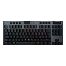 Logitech G915 X LIGHTSPEED klawiatura Gaming USB + RF Wireless + Bluetooth QWERTZ Niemiecki Czarny