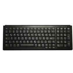 Active Key AK-7000 klawiatura Dom USB QWERTZ Niemiecki Czarny