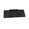 CHERRY KC 1000 SC klawiatura Biuro USB QWERTZ Niemiecki Czarny
