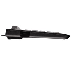 CHERRY KC 1000 SC klawiatura Biuro USB QWERTZ Niemiecki Czarny