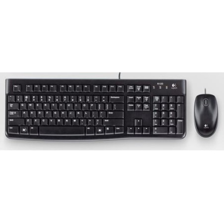 Klawiatura i mysz DESKTOP MK120 Portuguese Layout/PO