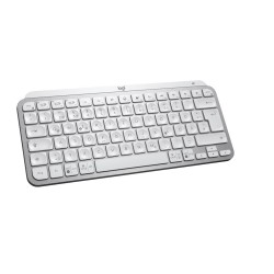 Logitech MX Keys Mini klawiatura Biuro RF Wireless + Bluetooth QWERTZ Niemiecki Szary