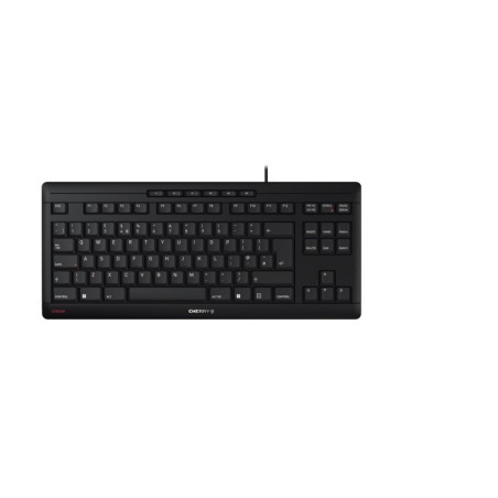 CHERRY STREAM KEYBOARD TKL klawiatura Uniwersalne USB QWERTY British English Czarny