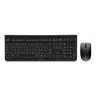 CHERRY DW 3000 klawiatura Dołączona myszka Biuro RF Wireless QWERTZ Czeski Czarny