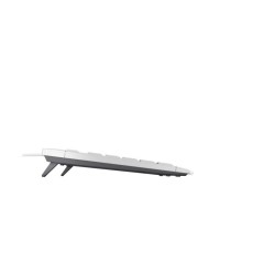 CHERRY STREAM KEYBOARD TKL klawiatura Uniwersalne USB QWERTY Angielski Biały
