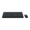 Logitech Advanced MK545 klawiatura Dołączona myszka Biuro RF Wireless QWERTY Amerykański międzynarodowy Czarny